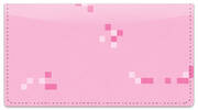 Pixelated Checkbook Cover