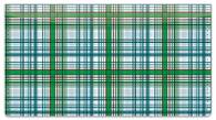 Plaid Pattern Checkbook Cover