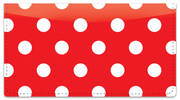 Polka Dot Checkbook Cover