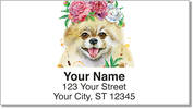 Pomeranian Address Labels