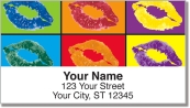 Pop Art Address Labels