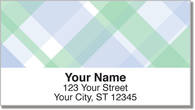 Pretty in Plaid Address Labels