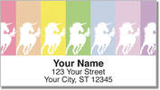 Proud Unicorn Address Labels