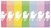 Proud Unicorn Checkbook Cover