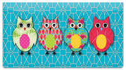 Puma Colorful Owls Checkbook Covers