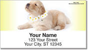 Pup in Bloom 3 Address Labels