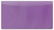 Purple Mesh Checkbook Cover