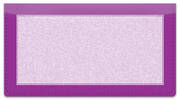 Purple Sponge Pattern Checkbook Cover