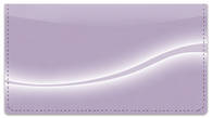 Purple Swoosh Checkbook Cover