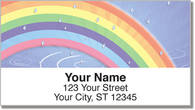 Rainbow Address Labels