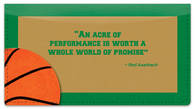 Red Auerbach Checkbook Cover