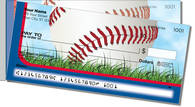 Red & Blue Baseball Fan Side Tear Checks