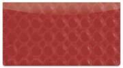 Red Bubble Pattern Checkbook Cover