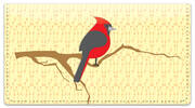 Redbird Checkbook Cover