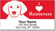 Retriever Address Labels