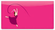 Ribbon Dancing Checkbook Cover