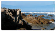 Rocky Coastline Checkbook Cover