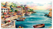 Romantico Villaggio Checkbook Cover