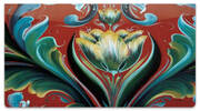 Rosemaling 1 Checkbook Cover