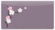 Sakura Print Checkbook Cover