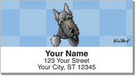 Scottie Series Address Labels