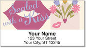 Sealed With a Kiss Address Labels