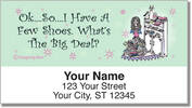 Shoe Lover Address Labels