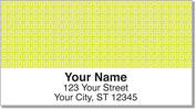 Simple Square Address Labels