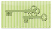 Skeleton Key Checkbook Cover