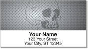 Skull Address Labels