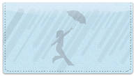 Spring Shower Checkbook Cover