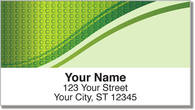 Square & Swirl Address Labels