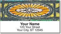 Stained Glass Window Address Labels