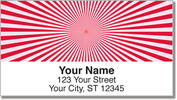 Starburst Address Labels