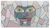 Stone Face Checkbook Cover