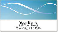 Studies in Blue Address Labels