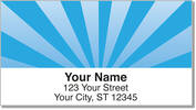 Sun Burst Address Labels