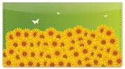 Sunflower Checkbook Cover