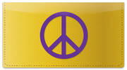 Symbols of Peace Checkbook Cover