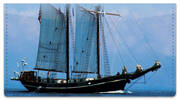 Tall Ship Checkbook Cover