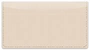 Tan Cross-Hatch Checkbook Cover