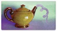 Teapot Checkbook Cover