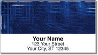 Techno Matrix Address Labels