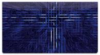 Techno Matrix Checkbook Cover