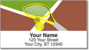 Tennis Pro Address Labels