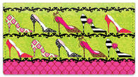 Terri Puma Shoe Lover Checkbook Covers