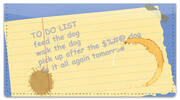 To Do List Checkbook Cover