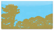 Tree Silhouette Checkbook Cover