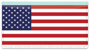 US Flag Checkbook Cover