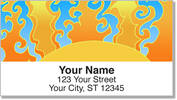 Valencia-Bruch Pop Art Address Labels